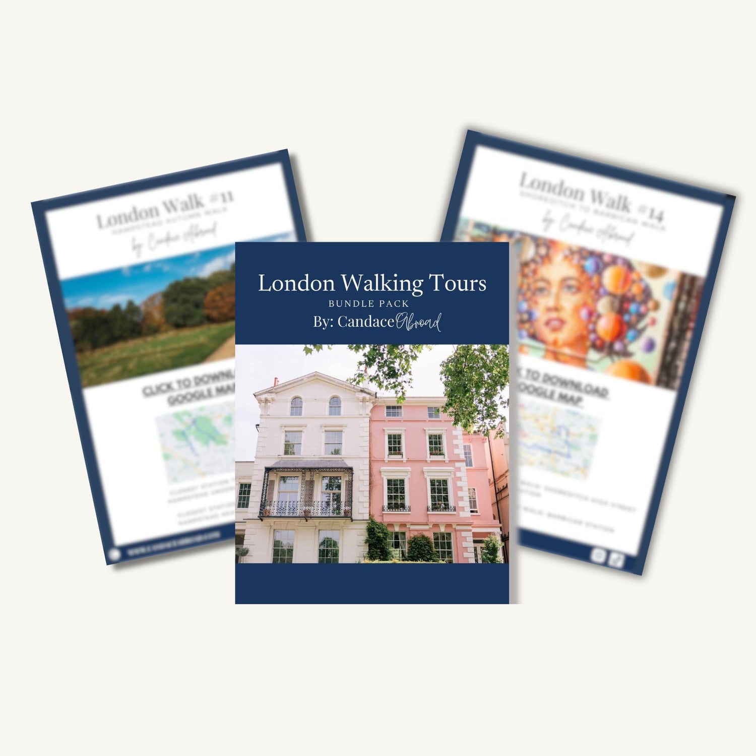 Custom London Walking Tour Maps
