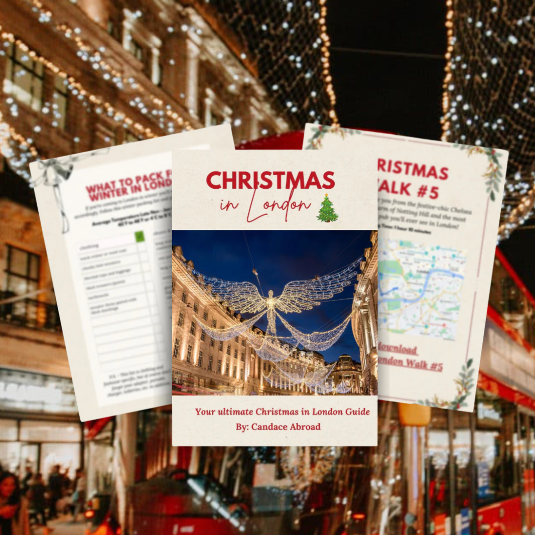 Christmas in London 🎄 CandaceAbroad