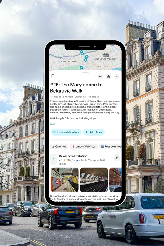 London Walk #25: The Marylebone to Belgravia Walk