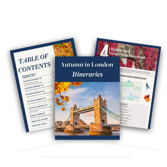 Autumn in London Itinerary Bundle